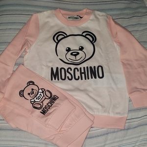 Moschino Baby Cotton Jersey T-shirt & Pants